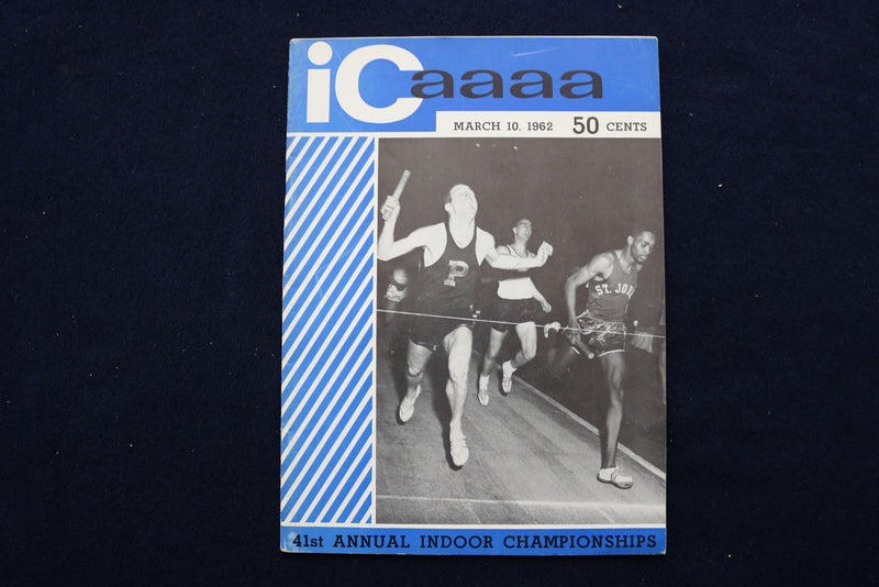 1962 MARCH 10 ICAAAA PROGRAM MAGAZINE - DICK EDMUNDS COVER - E 11929