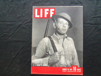1941 AUGUST 18 LIFE MAGAZINE - U.S. MARINE IN BERMUDA - L 248