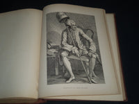 1876 THE WORKS OF WILLIAM HOGARTH VOLUME BY CHARLES LAMB - GREAT PLATES - Z 38