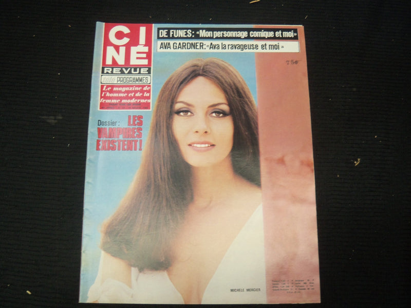1969 DECEMBER 18 CINE REVUE FRENCH MAGAZINE - MICHELE MERCIER COVER - E 24777