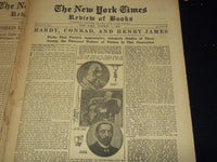 1916 NEW YORK TIMES NEWSPAPER BOOK REVIEW SECTIONS LOT OF 30 ISSUES - O 3221D