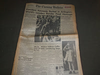 1963 NOV 25 PHILADELPHIA EVENING BULLETIN - JFK BURRIED IN ARLINGTON - NP 3169
