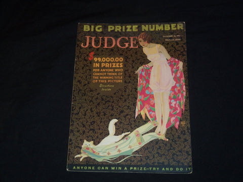 1925 DECEMBER 19 JUDGE MAGAZINE - BIG PRIZE NUMBER - ST 5529