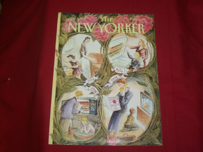 1994 MAY 9 NEW YORKER MAGAZINE FRONT COVER ONLY - GREAT ART FOR FRAMING