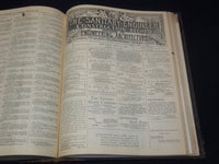 1886-1887 SANITARY ENGINEER CONSTRUCTION RECORD BOUND VOLUME 15 & 16 - KD 3351B
