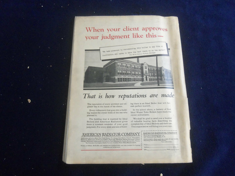 1926 SEP 5 THE AMERICAN ARCHITECT MAGAZINE - PHOTOS, STORIES & ADS - ST 7294