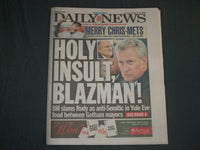 2019 DECEMBER 25 NEW YORK DAILY NEWS NEWSPAPER - BETANCES SIGNS WITH NY METS