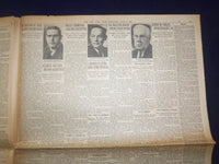 1944 JULY 8 NEW YORK TIMES - SUPERFORTS AGAIN BOMB 2 BASES IN JAPAN - NP 6587