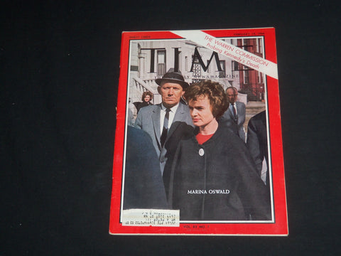 1964 FEBRUARY 14 TIME MAGAZINE - MARINA OSWALD - T 1888
