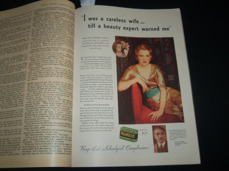 1932 JUNE TRUE STORY MAGAZINE - NICE COVER - LORETTA YOUNG - MACDONALD - M 436