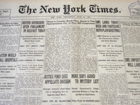 1921 JUNE 22 NEW YORK TIMES - ADMIRAL SIMS LANDS TODAY - NT 5487