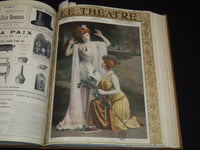 1906 JANUARY-JUNE LE THEATRE MAGAZINE BOUND VOLUME - 12 ISSUES - KD 2278F