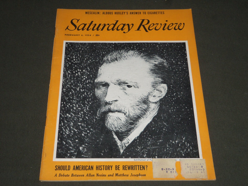 1954 FEBRUARY 6 SATURDAY REVIEW OF LITERATURE MAGAZINE - VAN GOGH - ST 4938