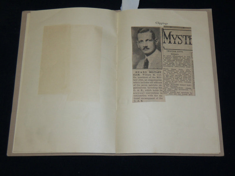 1926 SEPTEMBER G-A-R ENCAMPMENT PROGRAM - DES MOINES - AMERICAN FLAG - J 6089