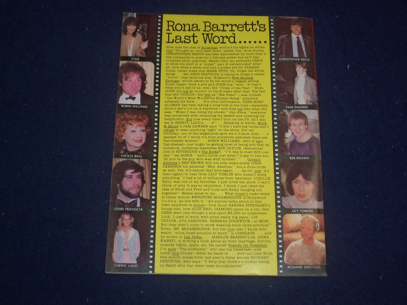 1979 JUNE RONA BARRETT'S GOSSIP MAGAZINE-ELVIS PRESLEY-PHOTOS/STORIES- ST 5972