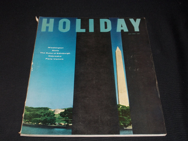 1956 MAY HOLIDAY MAGAZINE - WASHINGTON FRONT COVER - E 4557