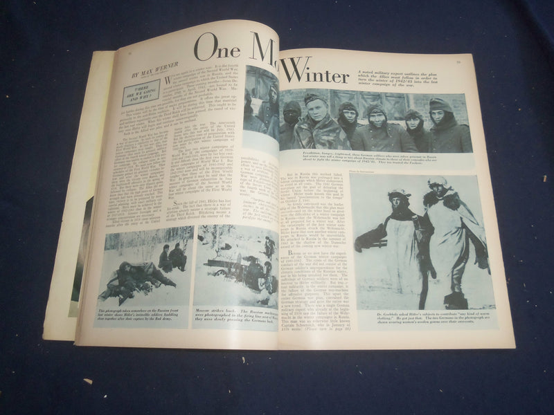 1942 DECEMBER REDBOOK MAGAZINE - THE LAST BEST HOPE - SP 6257A