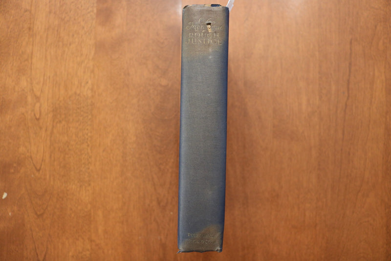 1926 ROUGH JUSTICE HARDCOVER BOOK IN SLIPCASE BY C.E. MONTAGUE- KD 9615