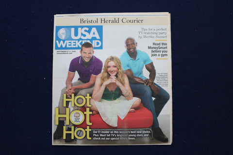 2005 SEP 9-11 USA WEEKEND MAGAZINE - BRADLEY COOPER-TERRY CREWS COVER - E 18266