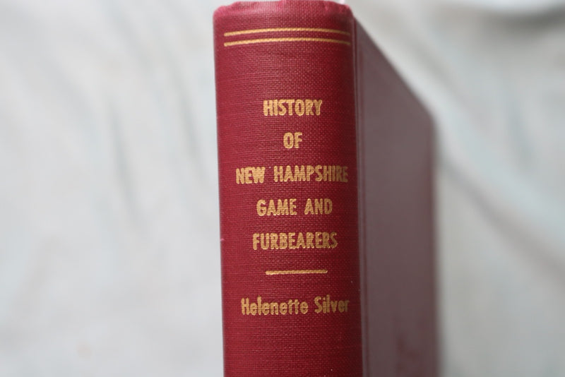 1957 NEW HAMPSHIRE GAME AND FURBEARERS REPORT BY HELENETTE SILVER - KD 9723