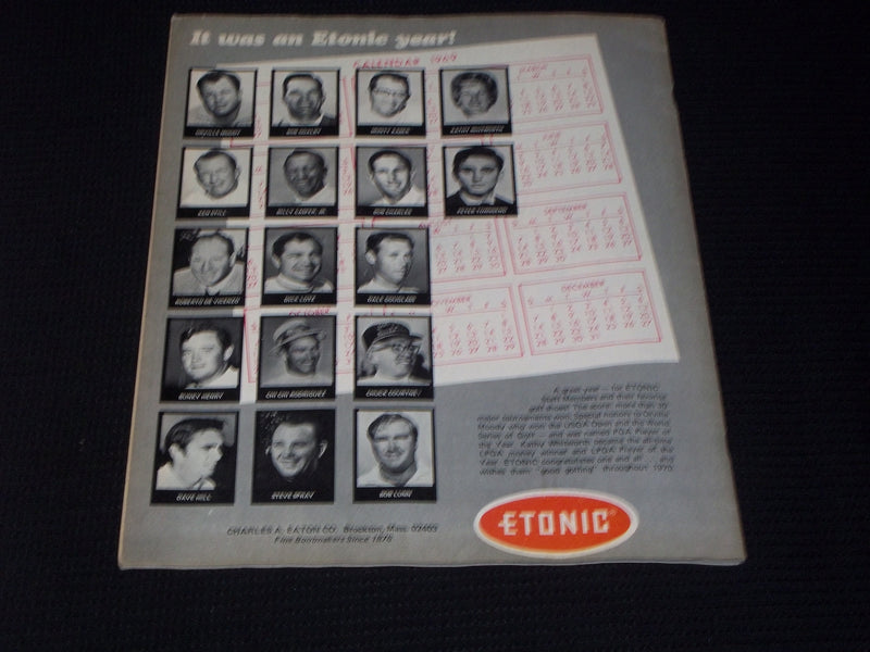 1970 JANUARY 20 GOLF WORLD MAGAZINE - BILLY CASPER FRONT COVER - E 6485