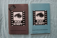 1993-1998 POST SCRIPT - ESSAYS IN FILM & HUMANITIES BOOKS - LOT OF 10 - O 3937