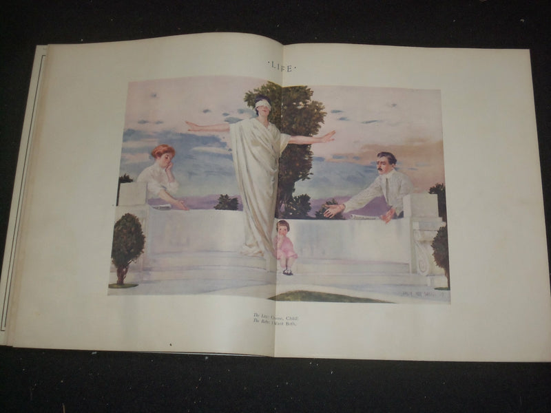 1913 AUGUST 7 LIFE MAGAZINE - SKIPPER AND MATE - NICE ILLUSTRATED COVER- ST 6489