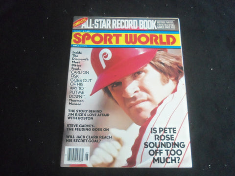 1979 AUGUST SPORT WORLD MAGAZINE - PETE ROSE COVER - ALL-STAR GAMES - B 5536X