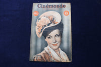 1946 DEC 3 CINEMONDE MAGAZINE - RITA HAYWORTH - MARCELLE DERRIEN COVER - E 23938