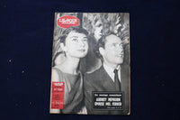 1954 OCT 7 LE SOIR ILLUSTRE MAGAZINE - AUDREY HEPBURN - FRENCH COVER - E 23768