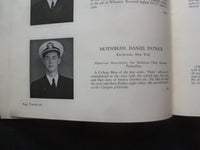 1946 SHAKEDOWN NAVAL RESERVE OFFICERS TUFTS TRAINING CORPS YEARBOOK - YB 3372