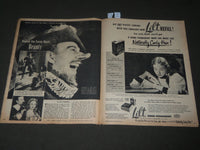 1950 NOVEMBER 5 SUNDAY MIRROR MAGAZINE SECTION - JOAN FONTAINE COVER - J 2990