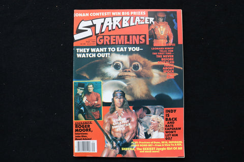 1984 SEPTEMBER STARBLAZER MAGAZINE - ARNOLD SCHWARZENEGGER COVER - E 24480
