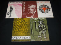 1956 OPERA NEWS MAGAZINE LOT OF 23 DIFFERENT ISSUES - O 2805E