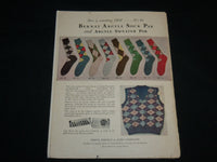 1945 BERNAT'S HANDKNIT CLASSICS KNITTING MANUAL CATALOG - J 6740