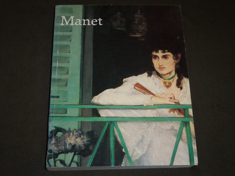 1983 MANET 1832-1883 SOFTCOVER BOOK - NICE COLOR PRINTS - KD 1350N