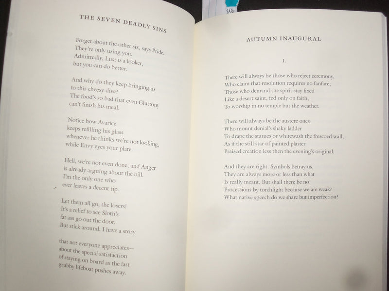 2012 PITY THE BEAUTIFUL SOFTCOVER BOOK BY DANA GIOIA - POEMS - J 9827