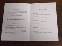 1892 JANUARY 14 YALE UNION AND HARVARD UNION JOINT DEBATE PROGRAM - K 1206