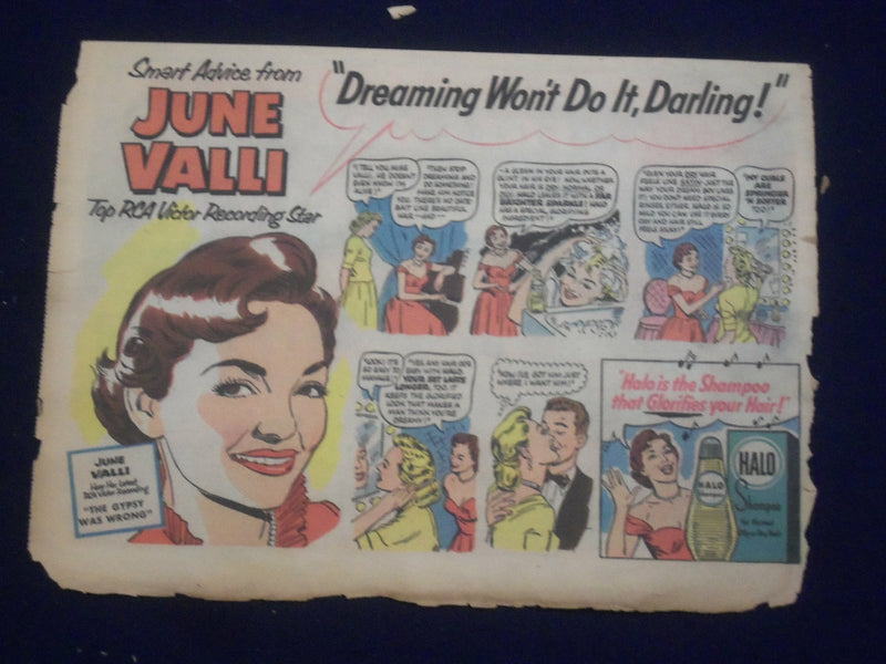 1930'S-1950'S MOVIE STAR COLOR COMICS ADS - LOT OF 13 - NP 5269