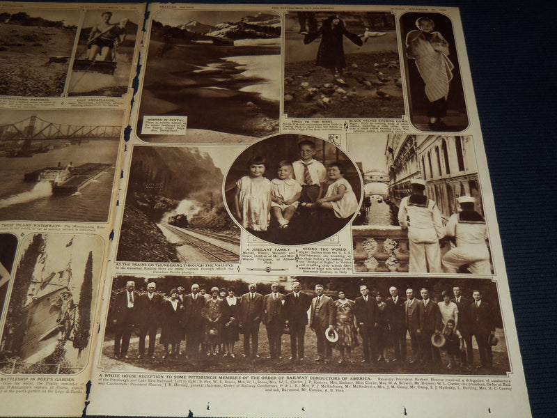 1930 NOV 30 PITTSBURGH SUN TELEGRAPH COLOR GRAVURE - RICHARD STRAUSS - NT 9589