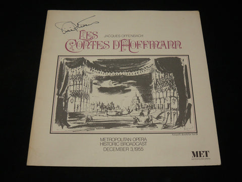1987 LES CONTES D'HOFFMANN PROGRAM SIGNED BY RISE STEVENS - J 5948