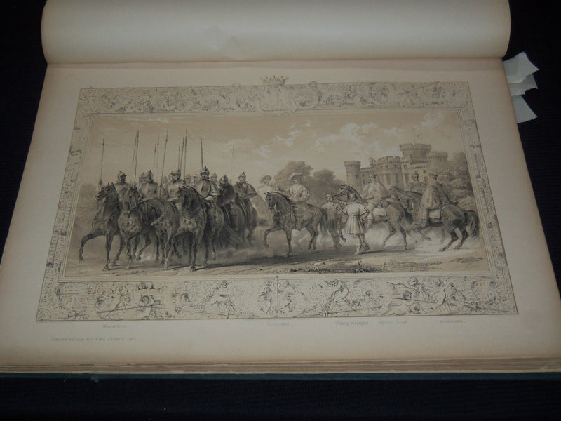 1843 THE EGLINTON TOURNAMENT VOLUME - LONDON - GREAT PLATES - Z 255