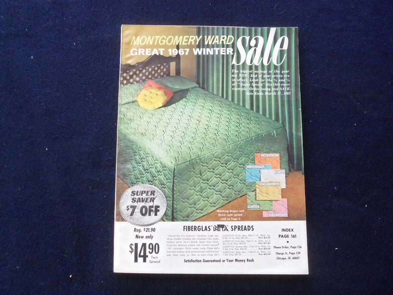1967 WINTER MONTGOMERY WARD CATALOG - CHICAGO, ILLINOIS - J 8479