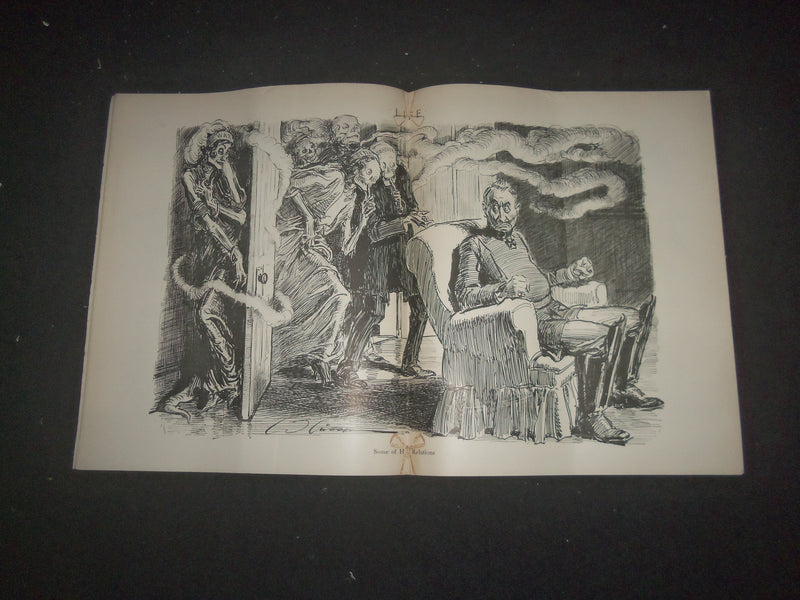 1917 NOVEMBER 15 LIFE MAGAZINE - JAPANESE BRIDGEWORK - L 766F