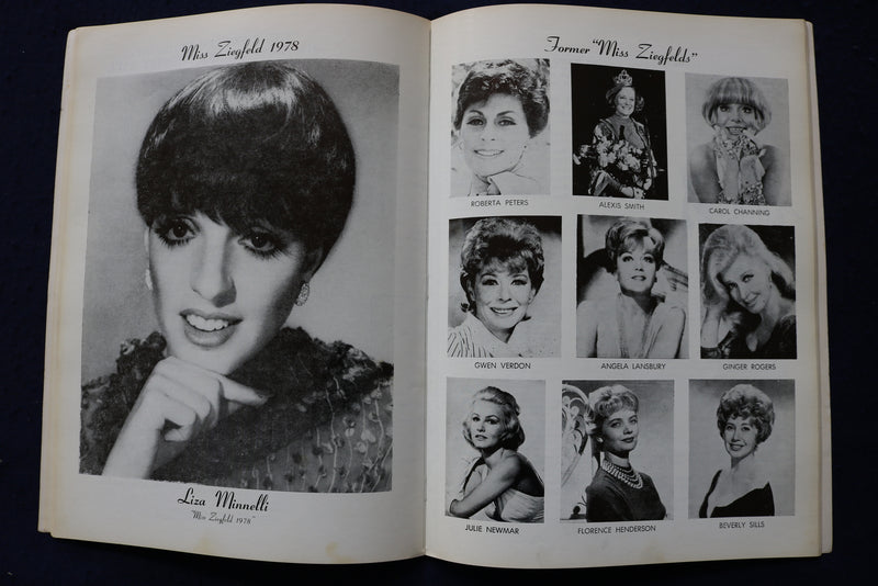 1977 NOVEMBER 4 THE ZIEGFELD CLUB 41ST ANNIVERSARY BALL PROGRAM - K 1736
