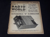 1933 MARCH 18 RADIO WORLD MAGAZINE NICE ELECTRONICS COVERS & ADS - E 2825