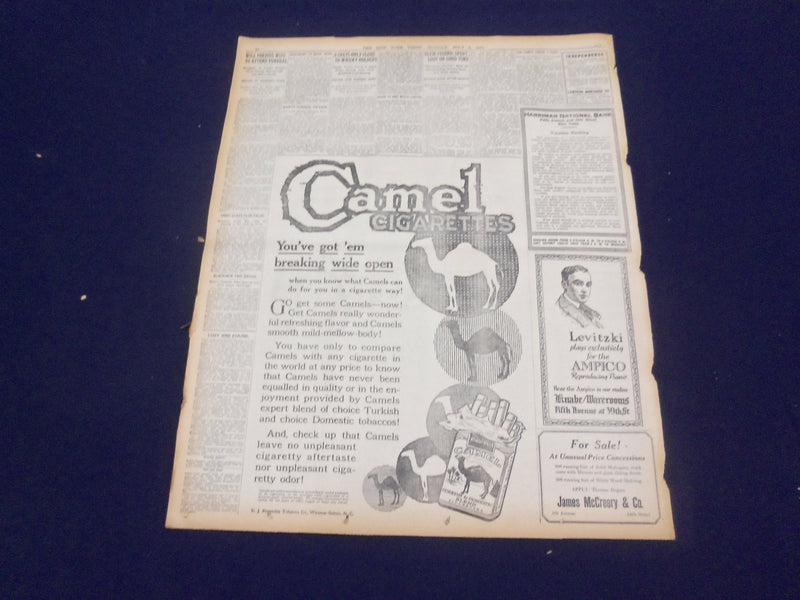 1920 JULY 5 NEW YORK TIMES - CONVENTION DEADLOCKED - NT 9321