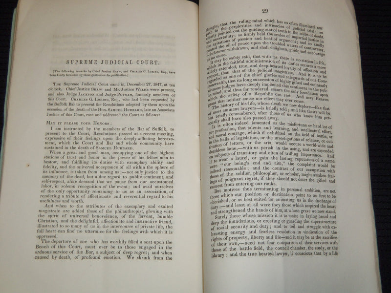 1848 SAMUEL HUBBARD DEATH SERMON BY REV. MR. AIKEN - J 7501