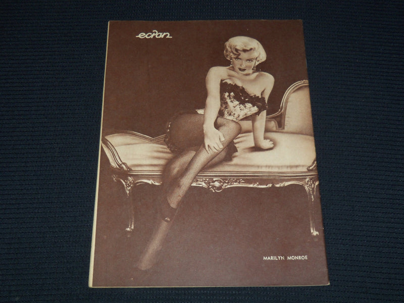 1950'S NO. 1327 ECRAN MAGAZINE - MARILYN MONROE BACK COVER - SEVILLA - E 17077