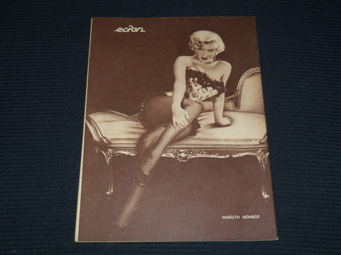 1950'S NO. 1327 ECRAN MAGAZINE - MARILYN MONROE BACK COVER - SEVILLA - E 17077
